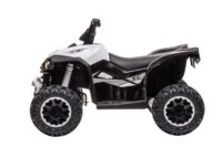 Baltas akumuliatorinis automobilis HL568 vaikams