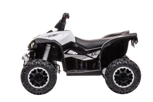 Baltas akumuliatorinis automobilis HL568 vaikams