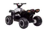 Baltas akumuliatorinis automobilis HL568 vaikams