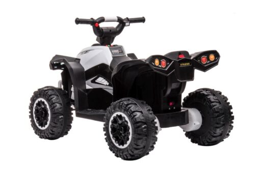 Baltas akumuliatorinis automobilis HL568 vaikams