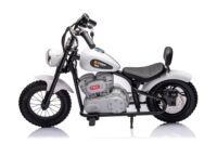 Baltas akumuliatorinis motociklas A9902