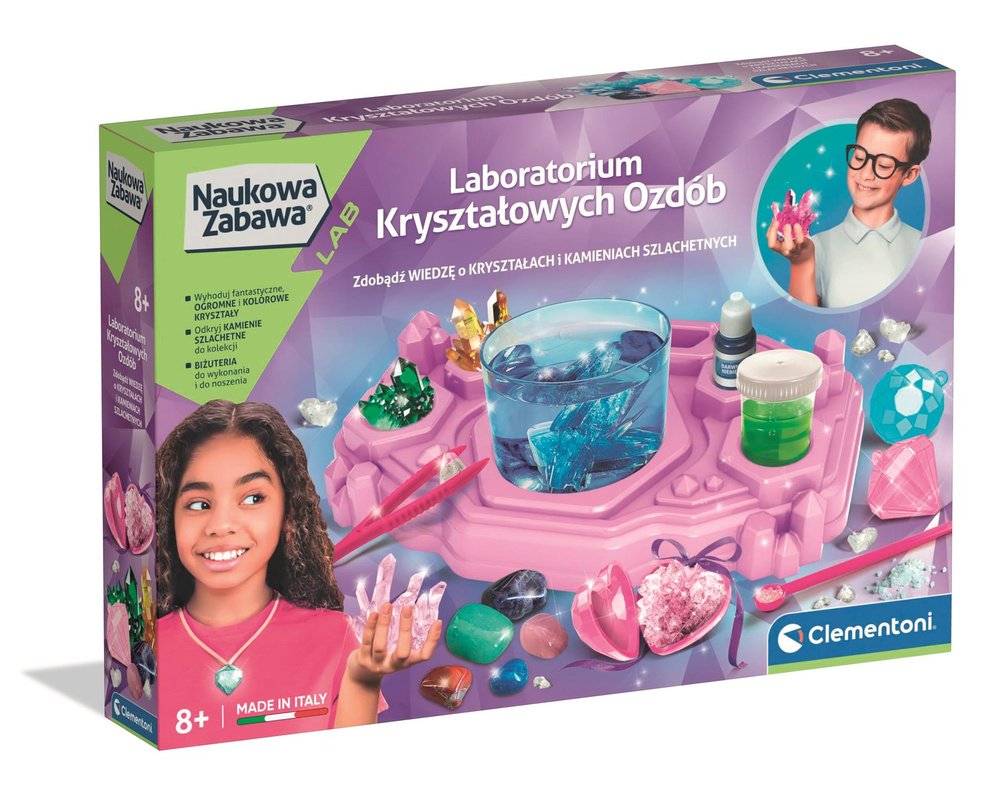 Clementoni kristalų auginimo laboratorija