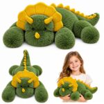 Didelis žalias pliušinis dinozauras