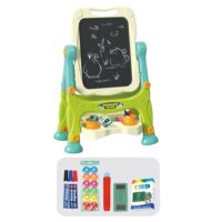 Dvipusė edukacinė lenta su priedais – 3in1