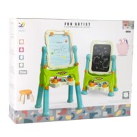 Dvipusė edukacinė lenta su priedais – 3in1