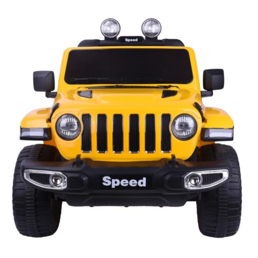 Geltonas FT-938 4×4 akumuliatorinis automobilis vaikams