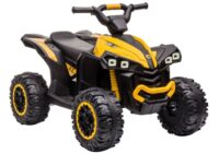 Geltonas akumuliatorinis automobilis HL568 vaikams
