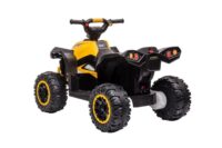 Geltonas akumuliatorinis automobilis HL568 vaikams