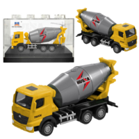 HUINA betono maišyklės modelis 1:80 – geltonas