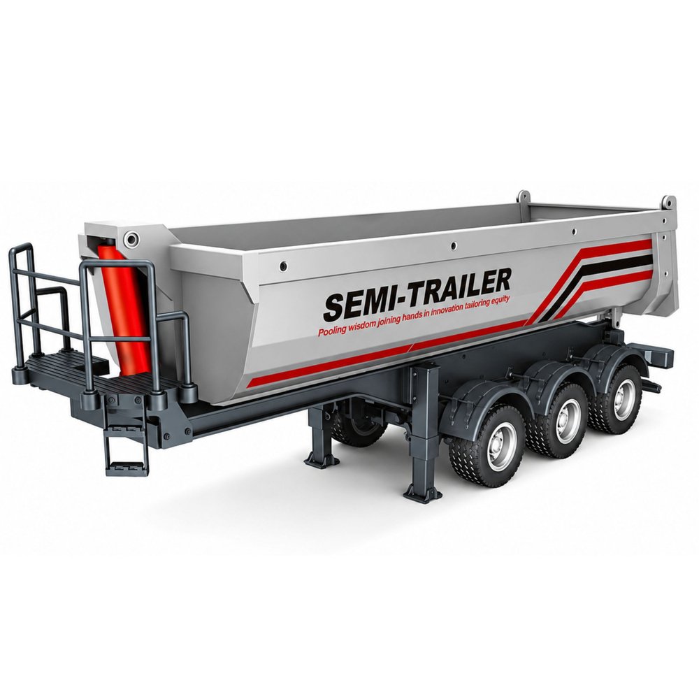 Huina 1509 savivartė RC priekaba Scania 1501 1:18