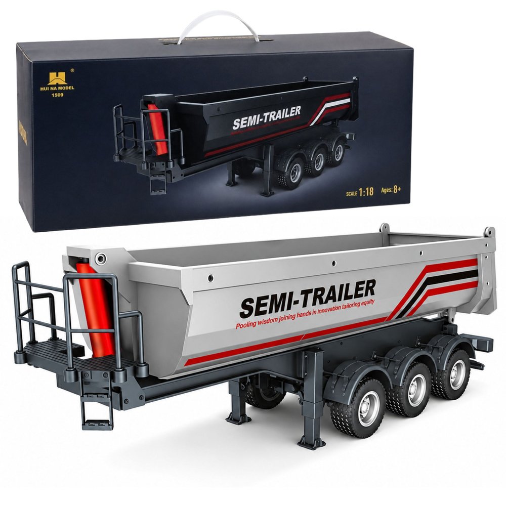 Huina 1509 savivartė RC priekaba Scania 1501 1:18