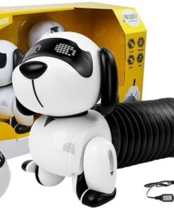 Interaktyvus nuotoliniu būdu valdomas robotas šuniukas