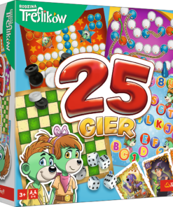 Kaleidoskopas – 25 žaidimai „Treflikų šeima“ Trefl
