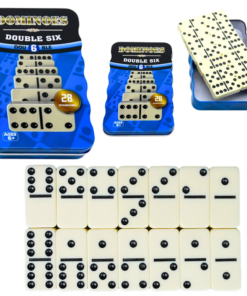Klasikinis domino žaidimas su 28 kauliukais