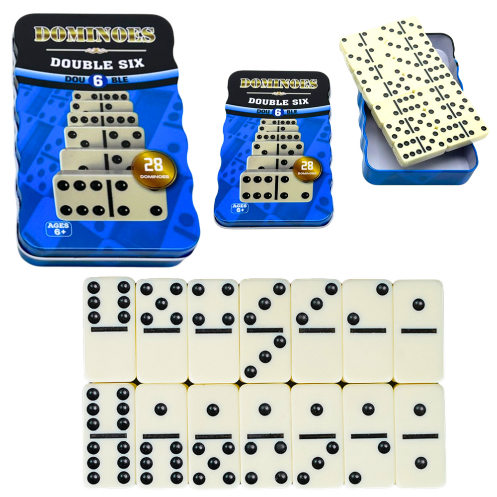 Klasikinis domino žaidimas su 28 kauliukais