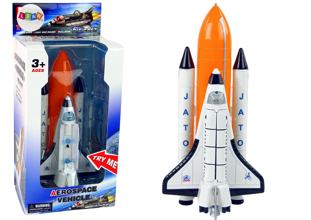 Kosminė raketa ir metalinis erdvėlaivis „Aerospace“ 2 viename Kosminė raketa ir metalinis erdvėlaivis „Aerospace“ 2 viename