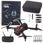 LU800 sulankstomas dronas su HD kamera