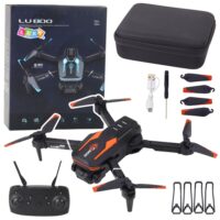 LU800 sulankstomas dronas su HD kamera