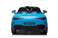 Mėlynas Mercedes-AMG SL63 akumuliatorinis automobilis