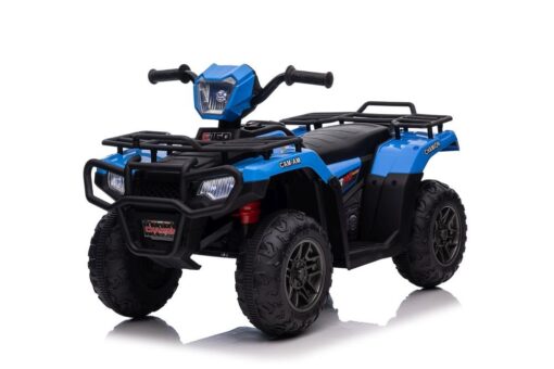 Mėlynas akumuliatorinis automobilis JC915 vaikams