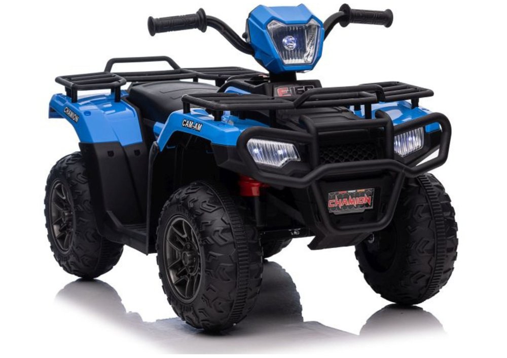 Mėlynas akumuliatorinis automobilis JC915 vaikams