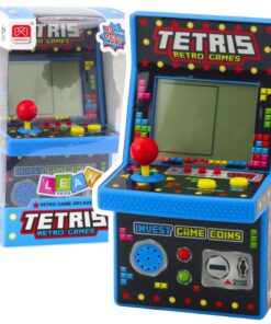 Mini arkadinis „Tetris“ žaidimų aparatas