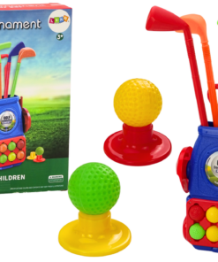 Mini golfo rinkinys su vežimėliu – 4 lazdos