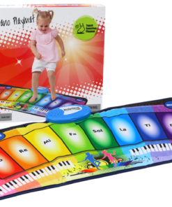 Muzikinis kilimėlis „Vaivorykštinis pianinas“ vaikams nuo 3 metų