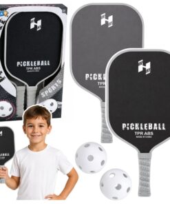 Pickleball&rsquo;i komplekt 2 m&auml;ngijale &ndash; 2 reketit ja 2 palli