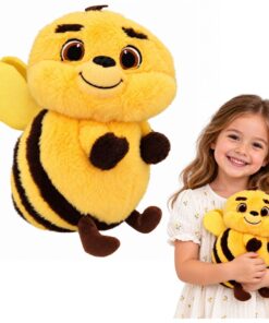 Pliušinė bitutė 33 cm – minkštas žaislas