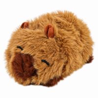 Pliušinė kapibara 16 cm – rudas minkštas žaislas