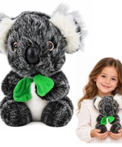 Pliušinė koala 22 cm – pilkas minkštas žaislas