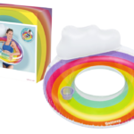Pripučiamas plaukimo ratas Bestway Rainbow 107 cm