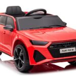 Raudonas akumuliatorinis automobilis BRD-2118 vaikams