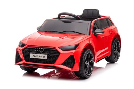 Raudonas akumuliatorinis automobilis BRD-2118 vaikams