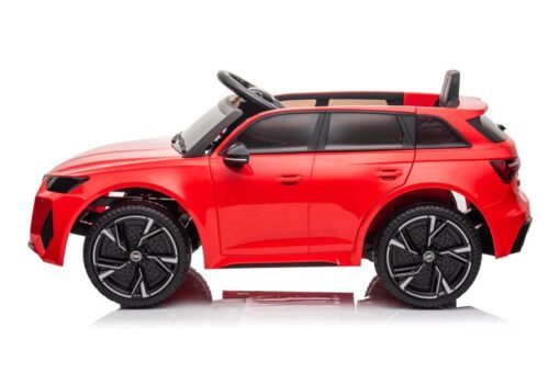 Raudonas akumuliatorinis automobilis BRD-2118 vaikams