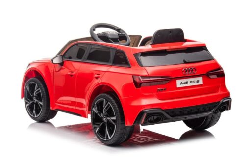 Raudonas akumuliatorinis automobilis BRD-2118 vaikams