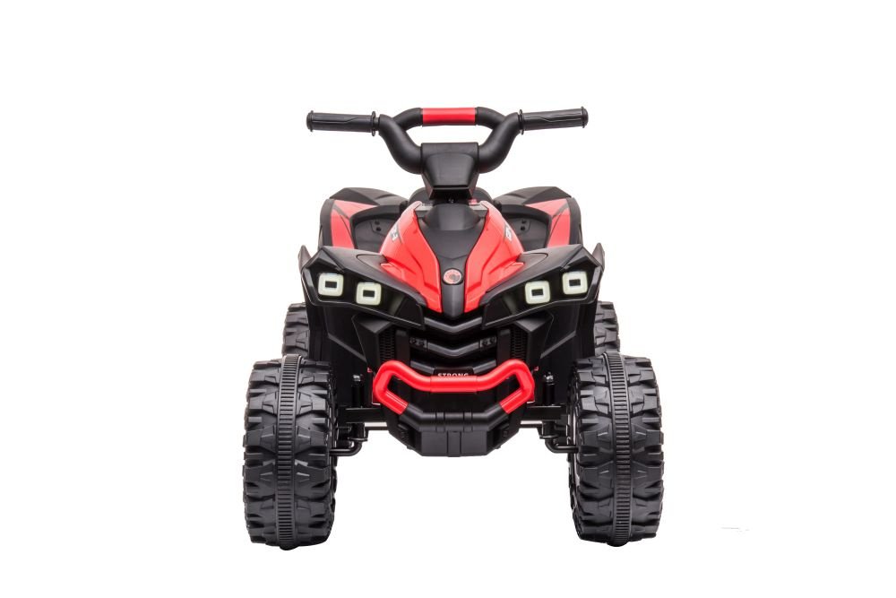 Raudonas akumuliatorinis automobilis HL568 vaikams