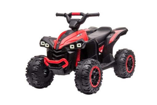 Raudonas akumuliatorinis automobilis HL568 vaikams