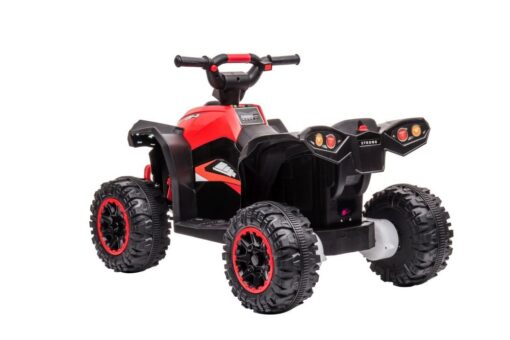 Raudonas akumuliatorinis automobilis HL568 vaikams