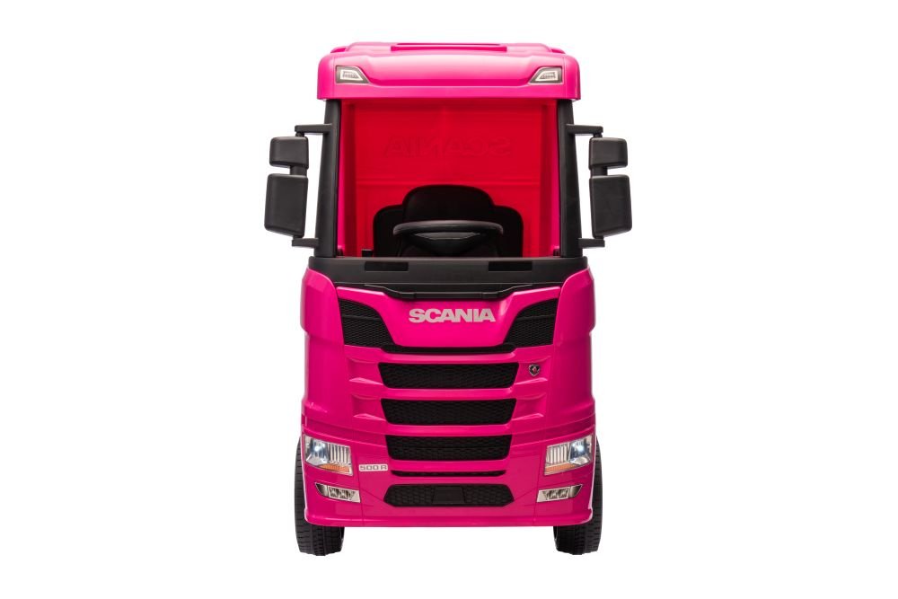 Rožinis Scania 500R HL698 akumuliatorinis automobilis 4×4