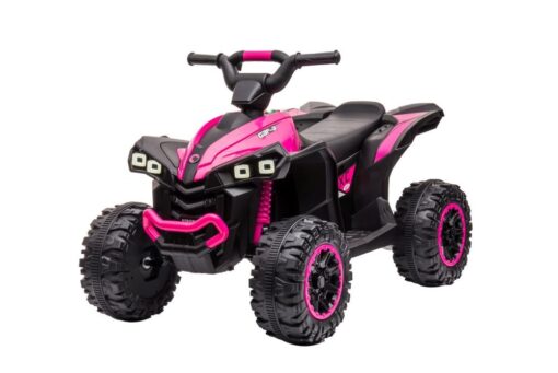 Rožinis akumuliatorinis automobilis HL568 vaikams
