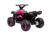 Rožinis akumuliatorinis automobilis HL568 vaikams