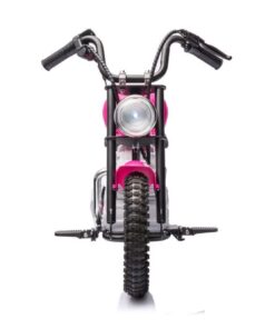 Rozā akumulatora motocikls A9902, 36 V, 350 W