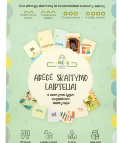 Skaitymo laipteliai – interaktyvus skaitymo mokymosi žaidimas vaikams