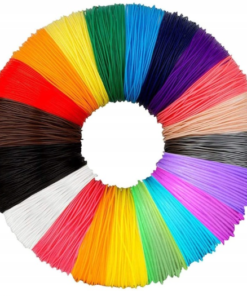 PLA filaments 3D pildspalvām, 20 krāsas, 100 m