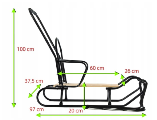 BLACKLINE kelk varikatuse, soojakoti ja l&uuml;kkesangaga, kuni 130 kg