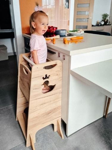 Quack Step Montessori virtuvės pagalbininkas
