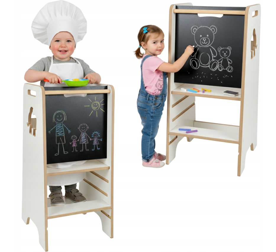 HELPER Montessori virtuvės pagalbininkas su lenta
