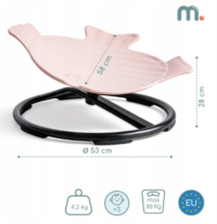 Mamabrum Rybka MAM331 sensorinė sukamoji sėdynė - Image 3